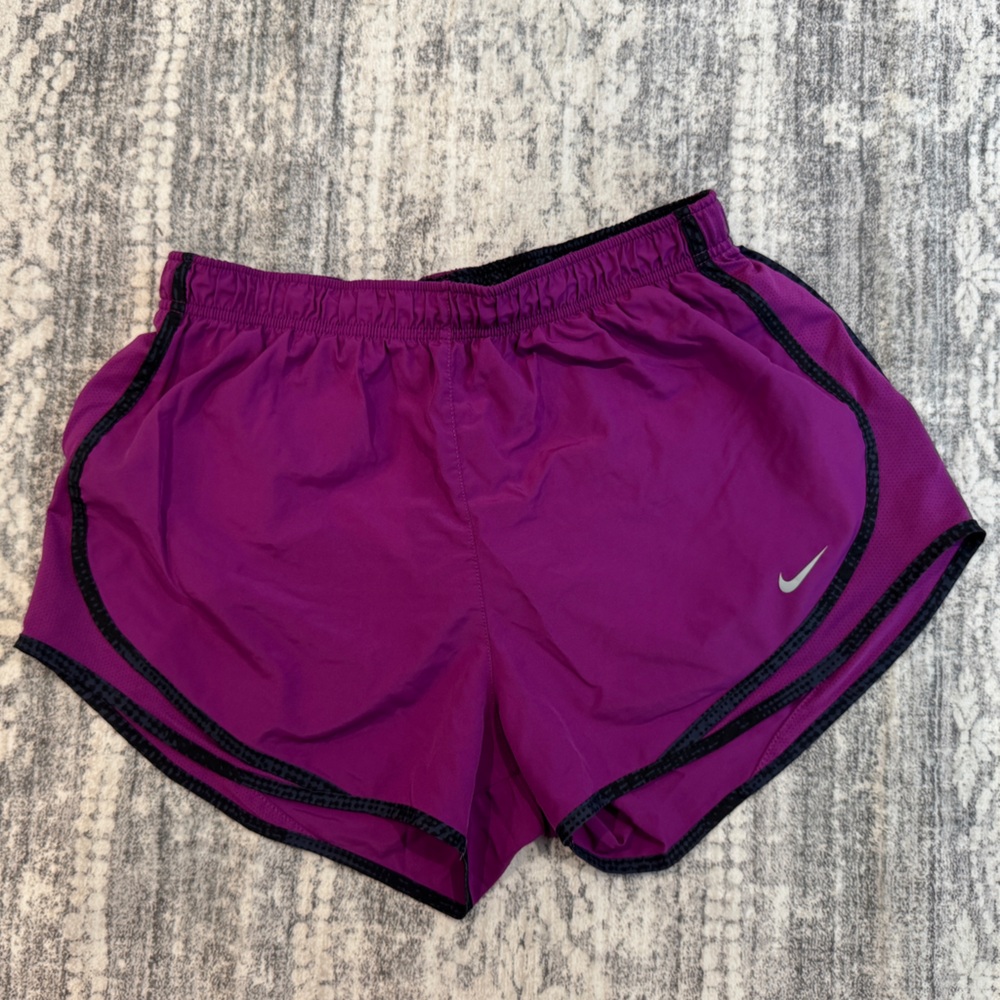 Nike Women's Vibrant Purple Athletic Shorts